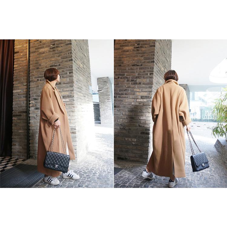 一部即納 ロングコート レディース 超ロングコート チェスターコート