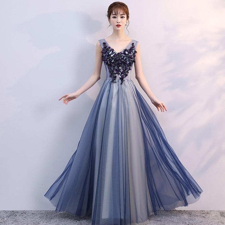 パーティードレス ロング 韓国 小さいサイズ ロングドレス A パーティードレス ロング 韓国 小さいサイズ ロングドレス A