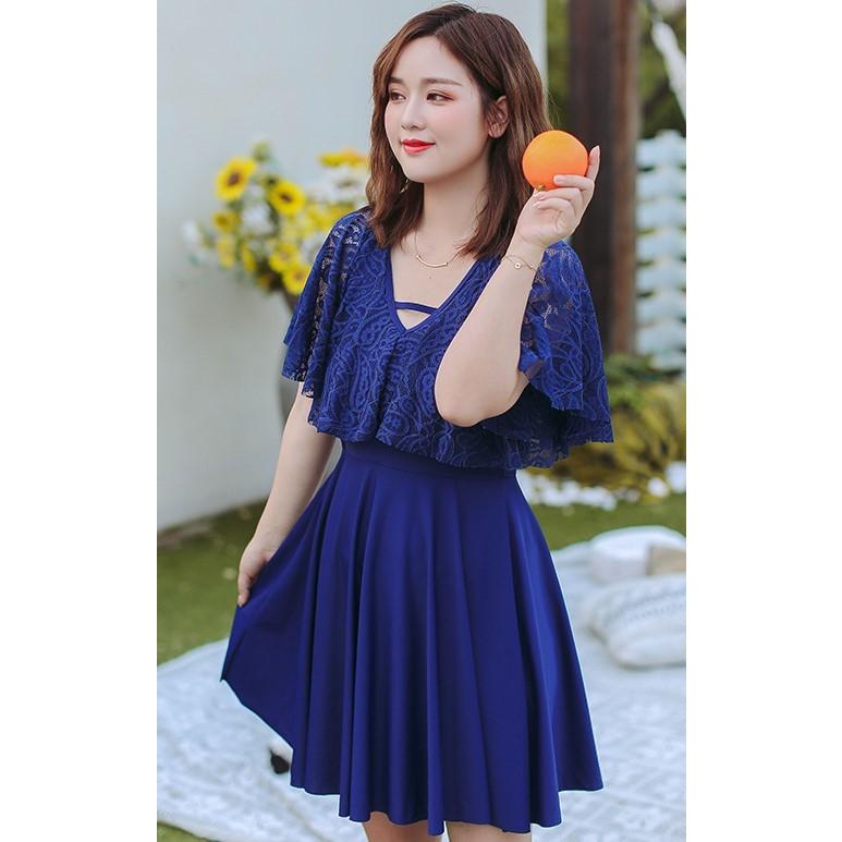 水着 ワンピース 体型カバー 大きいサイズ ワンピース水着 韓国 黒