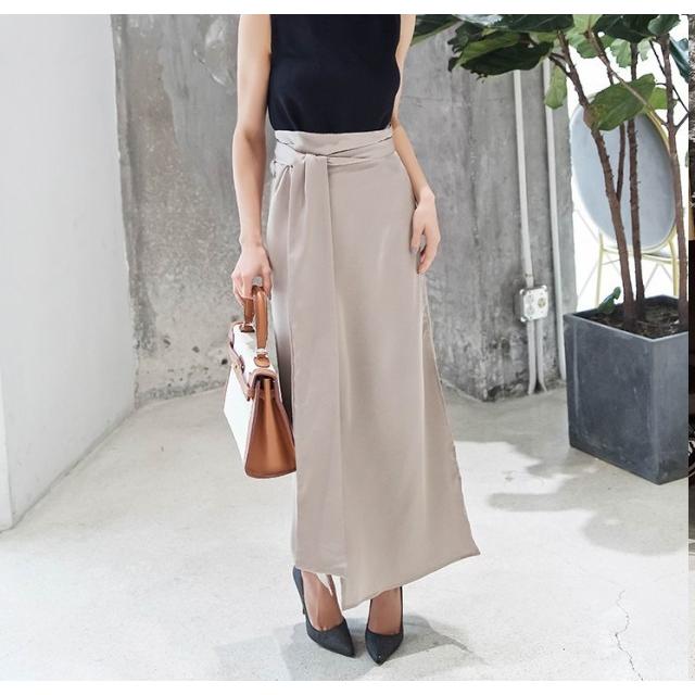 スリットスカート セクシー タイトスカート ロング 春 ロングスカート スリット レディース ボトムス ウエストリボン ハイウエスト Ssa0132 Leap リープ 通販 Yahoo ショッピング