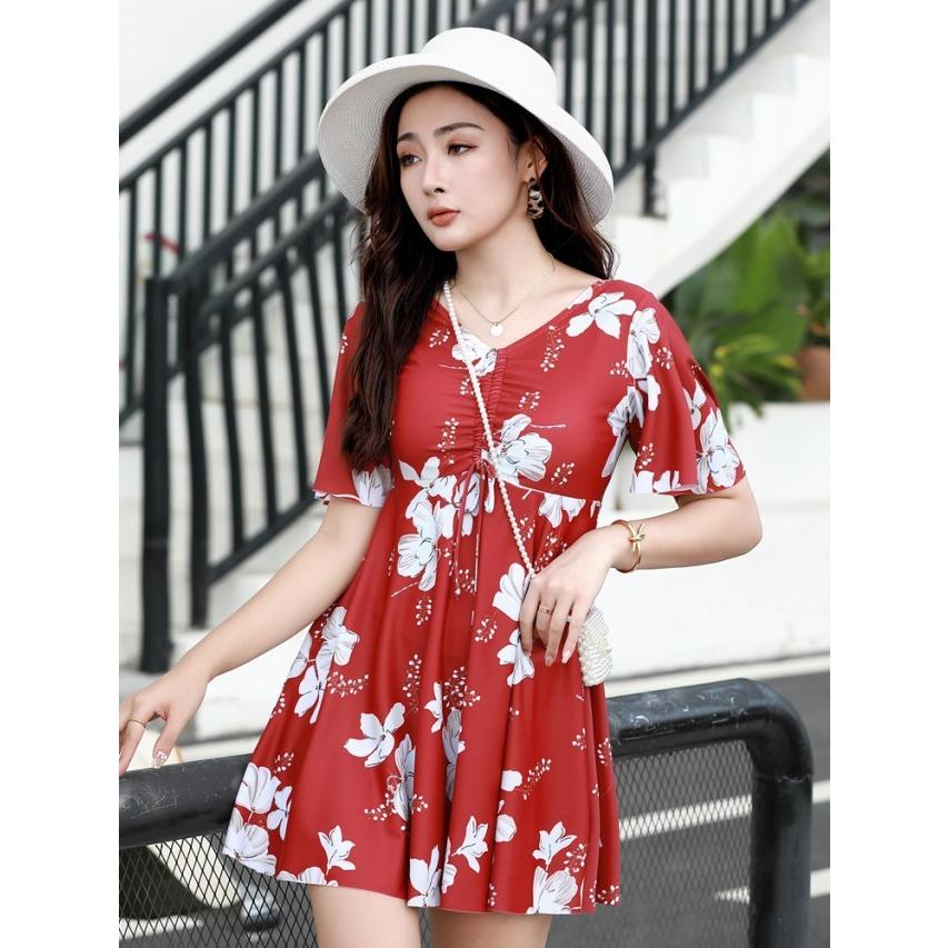 水着 ワンピース 体型カバー 大きいサイズ ワンピース水着 韓国