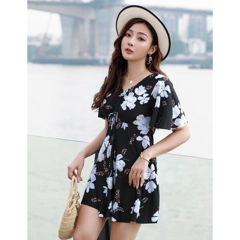 水着 ワンピース 体型カバー 大きいサイズ ワンピース水着 韓国