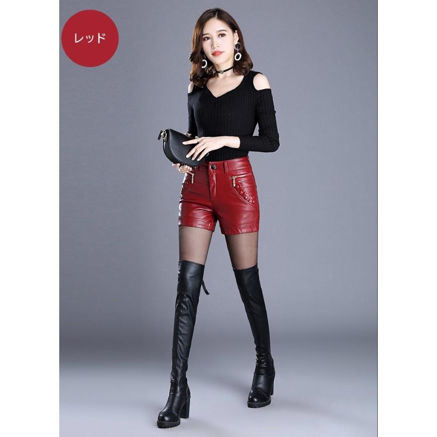 ホットパンツ レザー レディース 大きいサイズ ショートパンツ ホットパンツ レザー レディース 大きいサイズ ショートパンツ