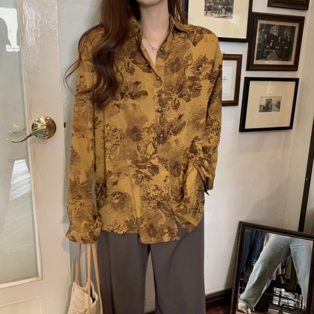 ▪️美品 プリーツプリーズ ボタニカル柄 半袖シャツ トップス 羽織り ウィメンズ／トップス／トップ – isseymiyake.com
