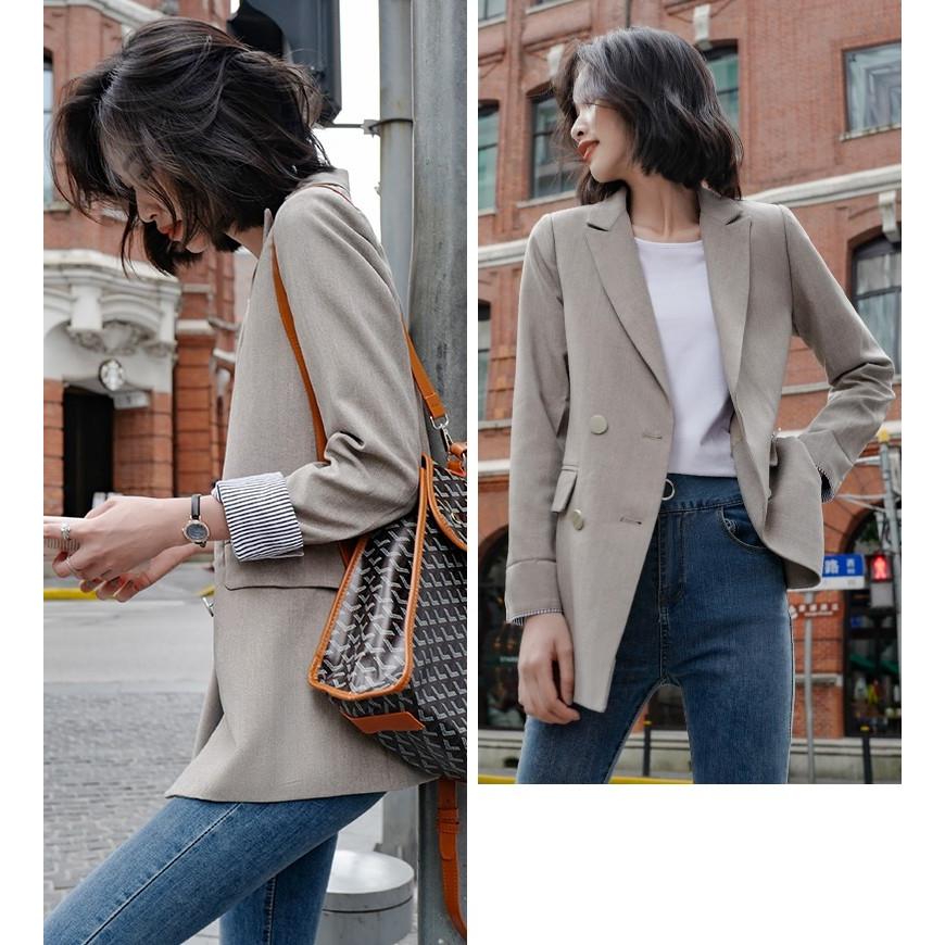 テーラードジャケット レディース ダブルジャケット カジュアル