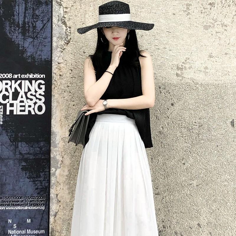 トップス レディース 黒 白 シャツ ブラウス 春 夏 ホルターネック