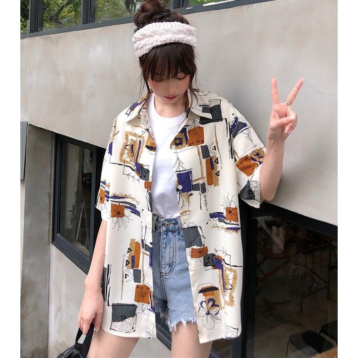 アロハシャツ レディース トップス 半袖 襟付き シャツ 半袖 開襟シャツ 花柄 シャツ 春夏 柄シャツ 総柄 ゆったり 夏 羽織り カジュアル オープンカラーシャツ ssh0231_00.jpg