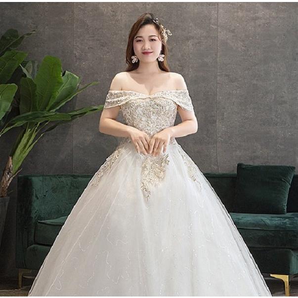 数量限定 ウエディングドレス 大きいサイズ 結婚式 花嫁 ドレス Aライン プリンセスライン 白 ロングドレス 花柄 刺繍 オフショルダー 二次会 3l 4l 5l 6l 7l 希少 Expert Jestimo Com