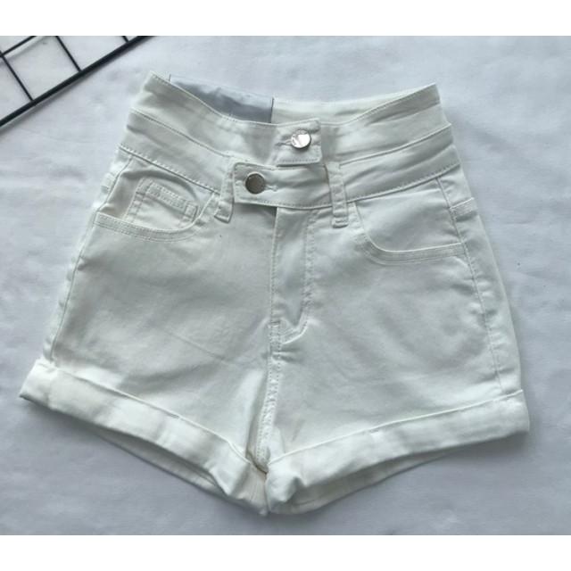 ホットパンツ ボトムス レディース ショートパンツ デニム 韓国 黒 白