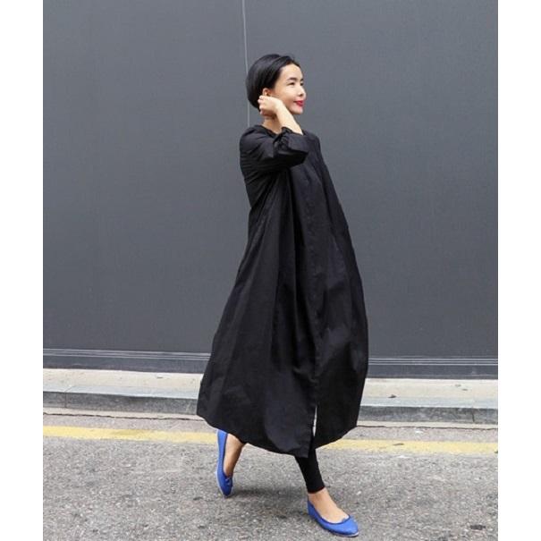 シャツワンピース ロング 春 秋 ワンピース レディース ロング
