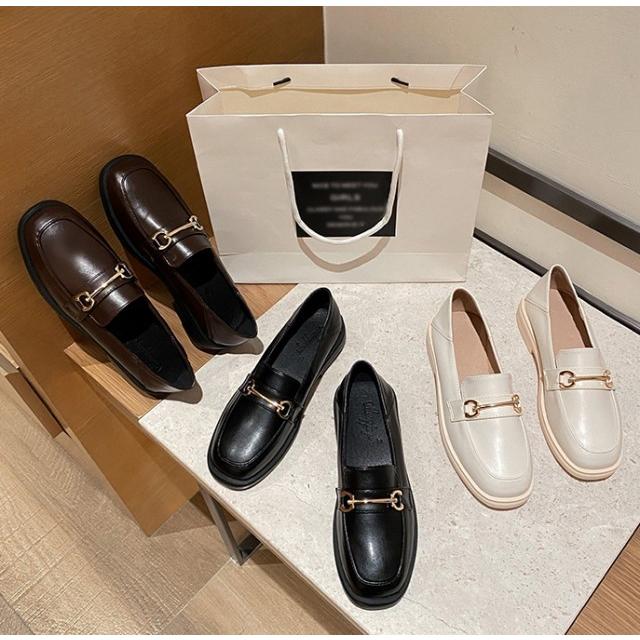 ローファー レディース シューズ 靴 ビットローファー シンプル