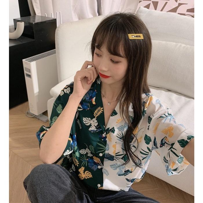 アロハシャツ トップス レディース アロハ 春 夏 襟付き シャツ アロハシャツ トップス レディース アロハ 春 夏 襟付き シャツ