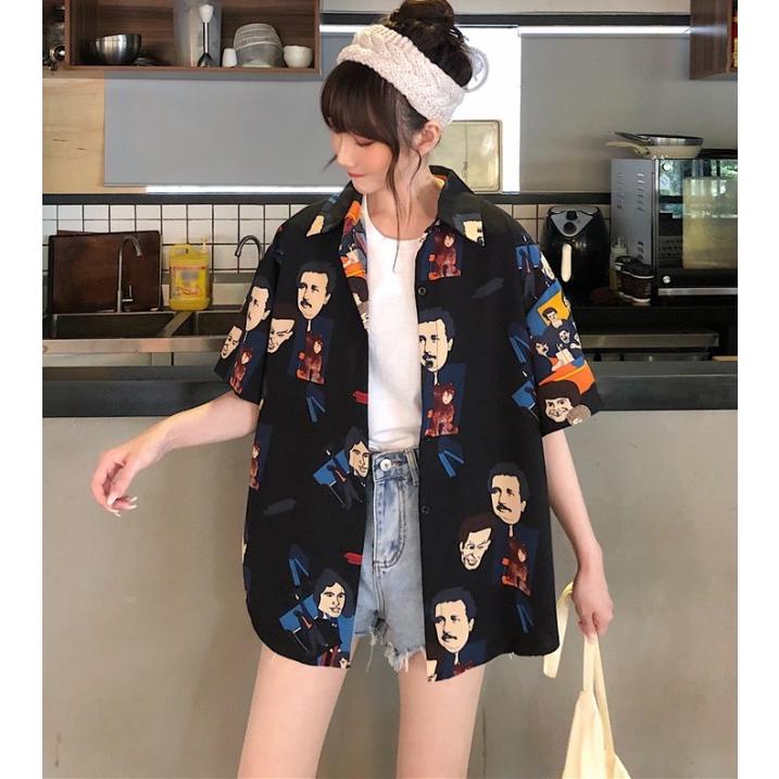 シャツ レディース トップス 半袖 シャツブラウス アロハシャツ シャツ レディース トップス 半袖 シャツブラウス アロハシャツ