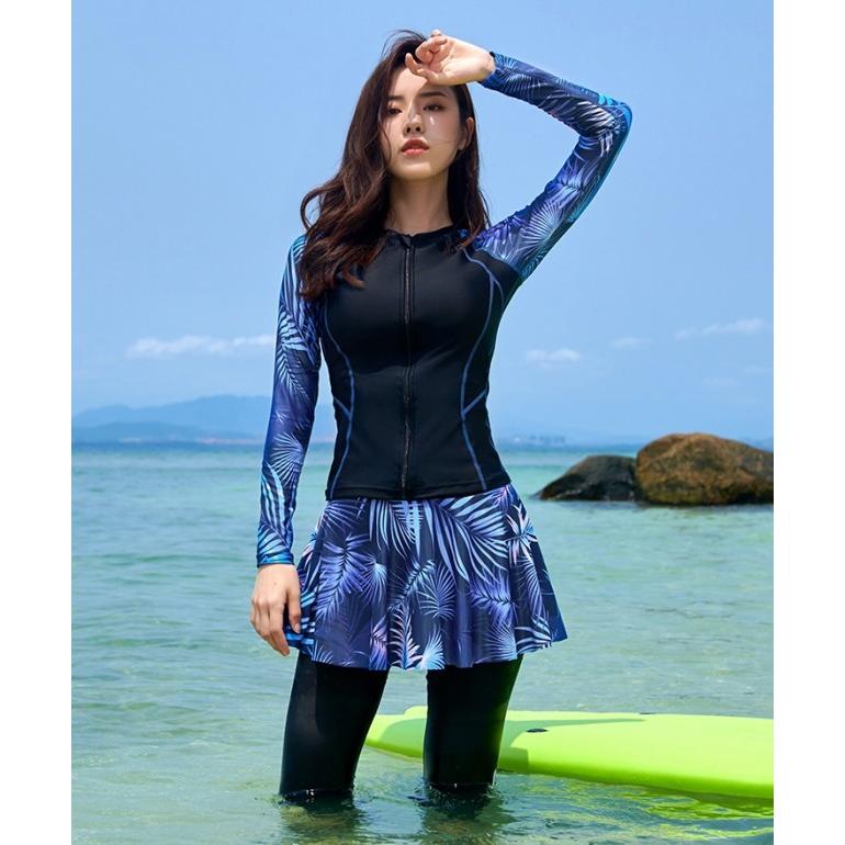 フィットネス水着 水着 レディース 体型カバー 4点セット フィットネス水着 水着 レディース 体型カバー 4点セット
