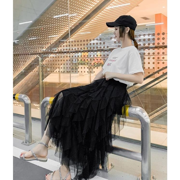 チュールスカート レディース ボトムス スカート ロング 春夏