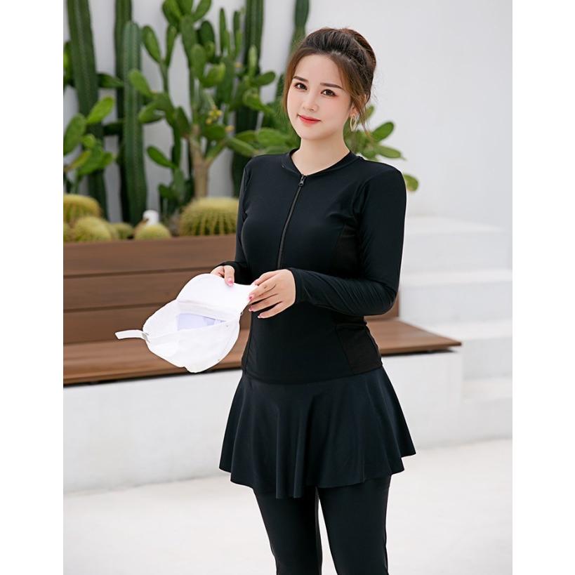 SPEED 体型カバー　レディース セパレート水着　スイムウエア　L 1回着用 一部即納 フィットネス水着 レディース セパレート 女性 大きいサイズ