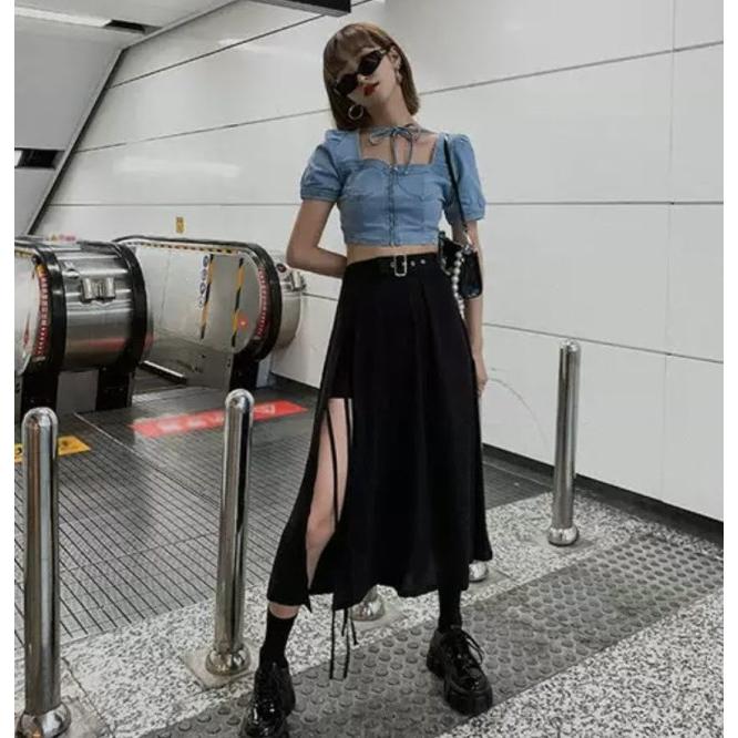 Rady♡スタジャンスカートセットアップ(インナーパンツ付き) 最新作！ ティアードスカートセットアップ（インナーパンツ付き