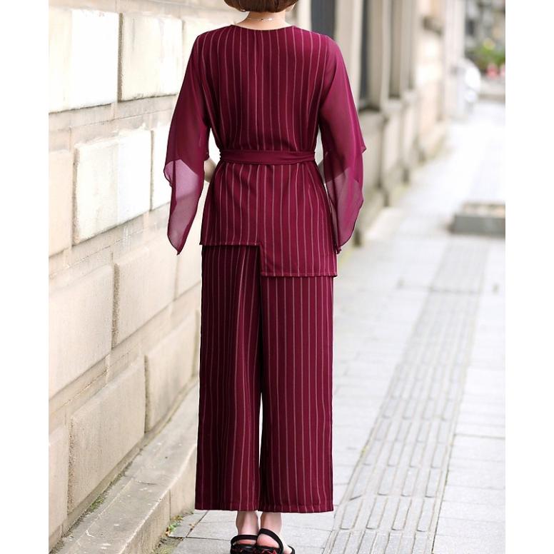 パンツドレス かっこいい セットアップ レディース きれいめ