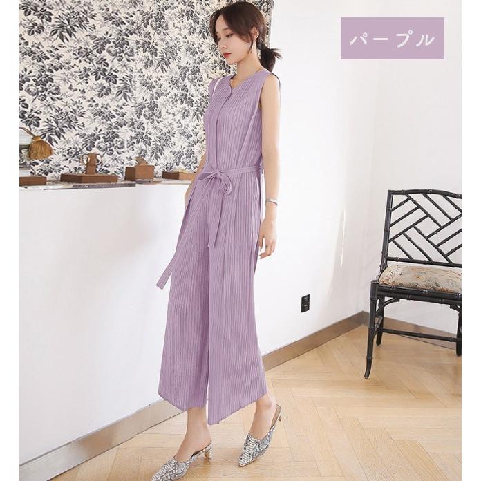 パンツドレス かっこいい オールインワン レディース パーティー