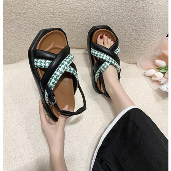 PRADA フラワーモチーフ スポーツサンダル 36 スポサン