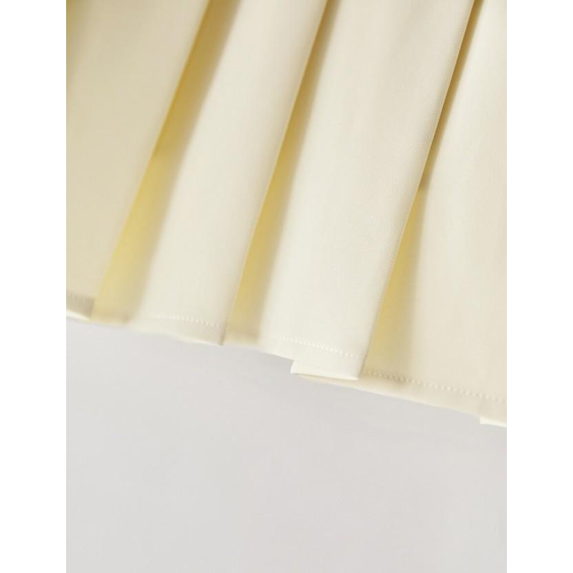 ブラウス レディース 長袖 バックプリーツブラウス 襟付き