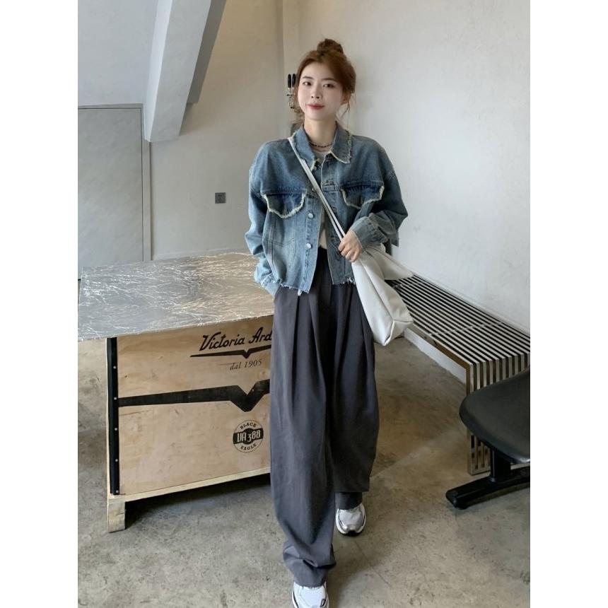 デニムジャケット レディース アウター 春 秋 デニム ジャケット