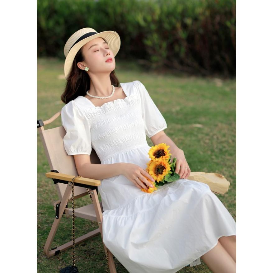 ティアードワンピース 半袖 ワンピース レディース 切り替え