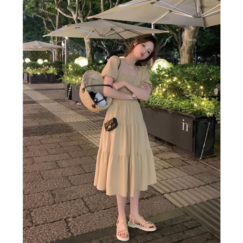 ティアードワンピース 半袖 ワンピース レディース 春夏 切り替え