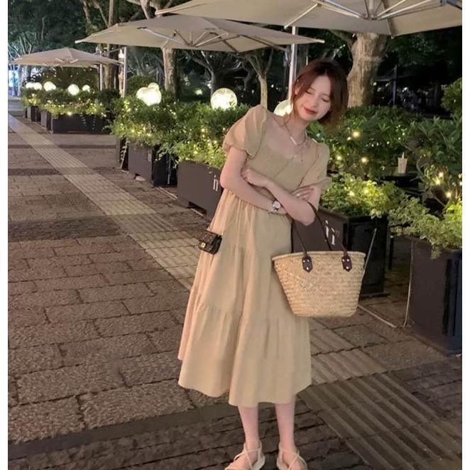 ティアードワンピース 半袖 ワンピース レディース 春夏 切り替え