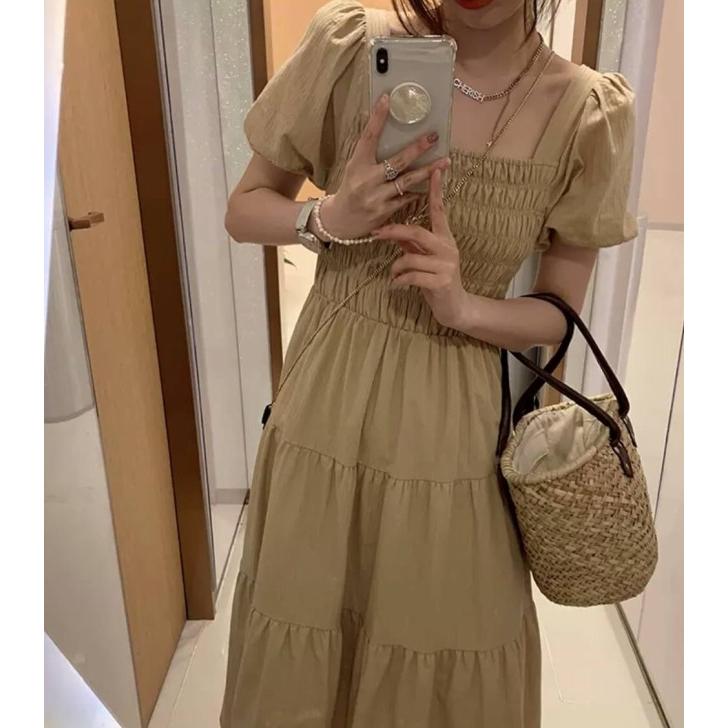 ティアードワンピース 半袖 ワンピース レディース 春夏 切り替え