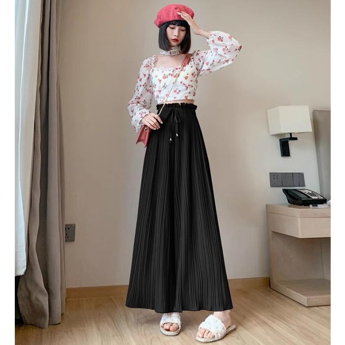 ワイドパンツ レディース プリーツ 春夏 ボトムス パンツ ワイドパンツ レディース プリーツ 春夏 ボトムス パンツ