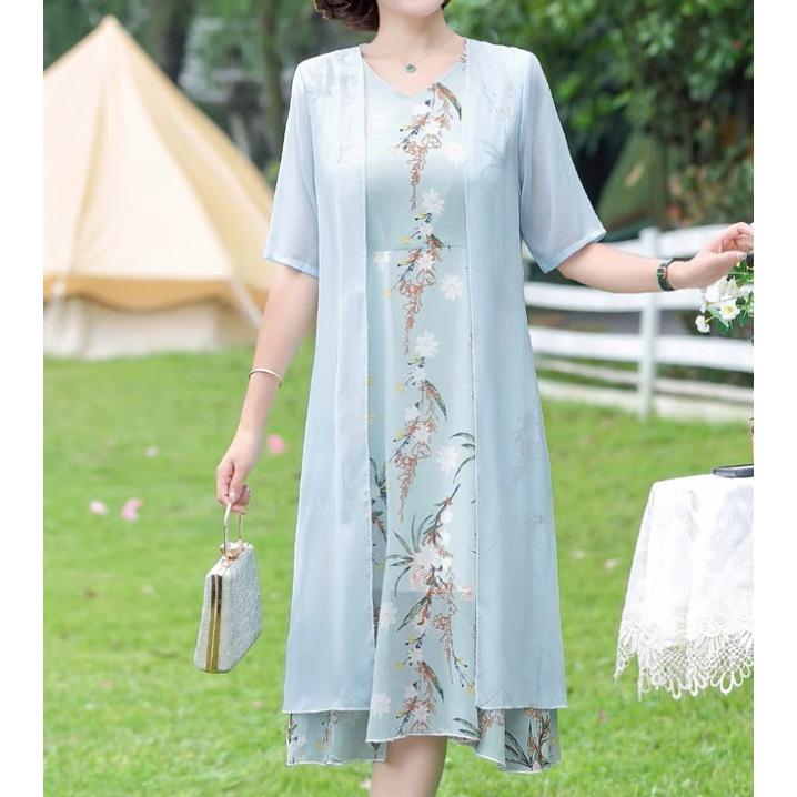 上下セットアップ ワンピース お呼ばれ 春夏 結婚式 花柄 パーティードレス 当日発送】花柄バックリボンワンピースセットアップワンピース結婚式ドレス