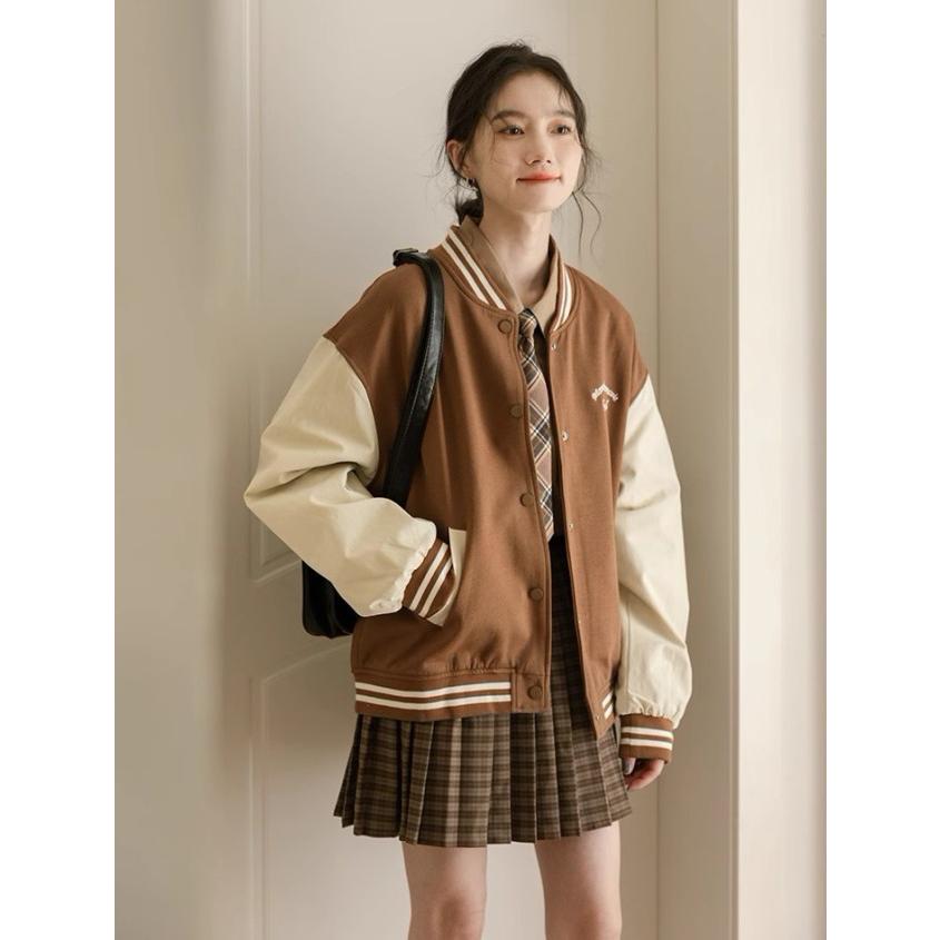 スタジャン レディース アウター 秋冬 ブルゾン ジャンパー