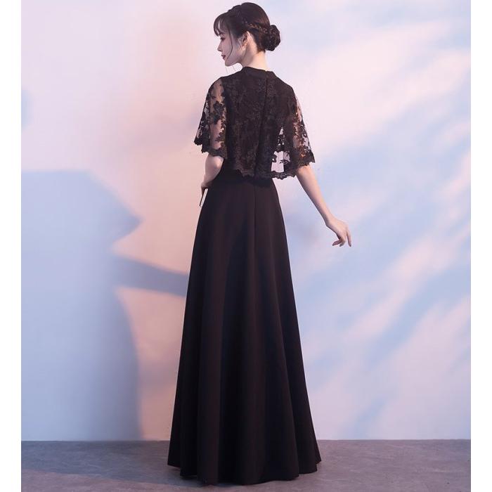 パーティードレス 結婚式 お呼ばれ ドレス 20代 30代 40代 レース