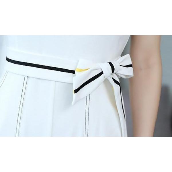 ☆美品☆ 【WHITE FIELD】別注ノースリーブオールインワン JEANS FACTORY （ジーンズファクトリー）の「【non-no 7・8月号掲載