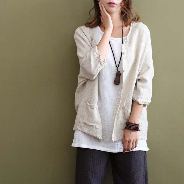 サマーカーディガン レディース 夏用 カーディガン 夏 ジャケット リネン 七分袖 長袖 羽織りもの ゆったり カジュアル 春 夏 秋 韓国 Ssw0075 Leap リープ 通販 Yahoo ショッピング