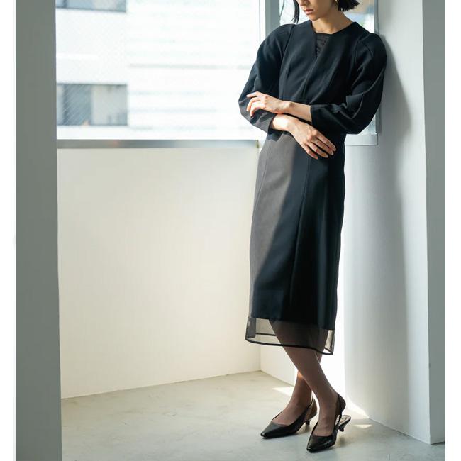 SALE 40%OFF) Lallia Mu ラリアムー コクーン スリーブ ロング