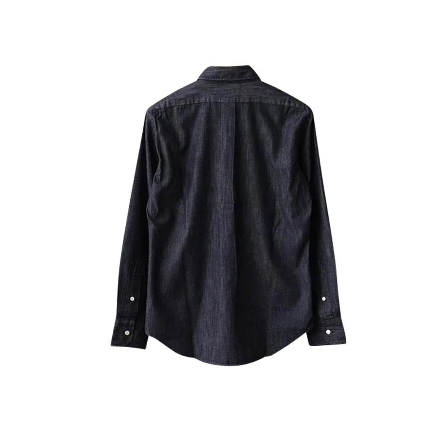 MANUAL ALPHABET（マニュアルアルファベット） デニム シャツ ボタン