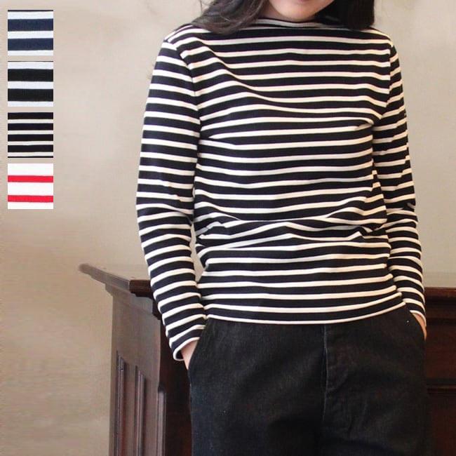 SAINT JAMES ボーダー 長袖 カットソー SAINT JAMES（セントジェームス） OUESSANT RA ウエッソン ボーダー