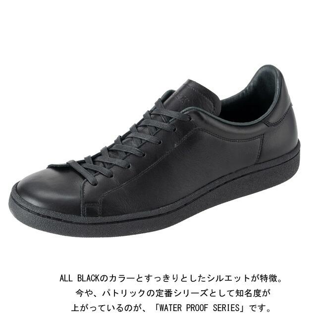 PATRICK パトリック PUNCHーWP パンチ・ウォータープルーフ BLK 
