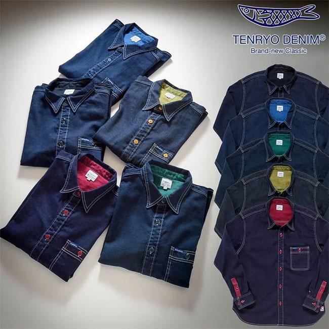 倉敷天領デニム TENRYO DENIM ( テンリョウデニム ) 岡山産 カラー