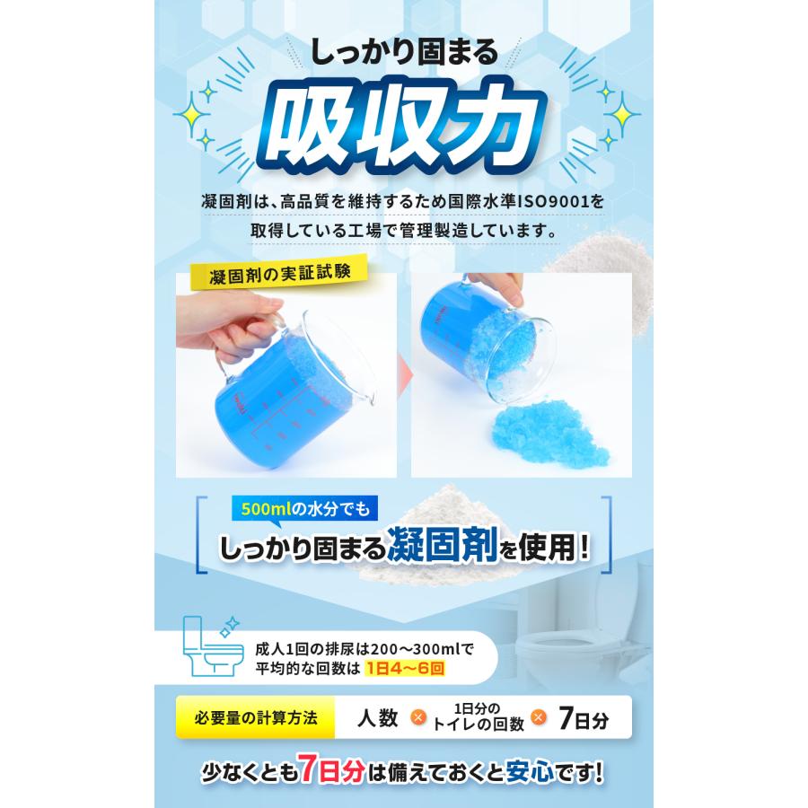 トイレのSOS【防災士監修】 簡易トイレ 携帯トイレ 災害用　断水　渋滞 非常用トイレ 防災グッズ 携帯トイレ 10回分 |  | 04