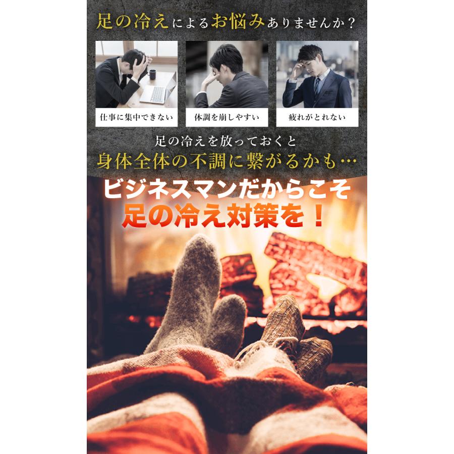 俺の爆熱　メンズ 靴下ソックス 冬 厚手ハイソックス　ソックス  【3足組】【防寒・激暖・パイル生地】25-27cm |  | 02