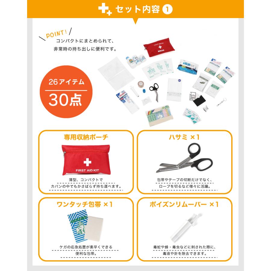 救急セット 中身セット 救急箱 ファーストエイド 登山 応急処置