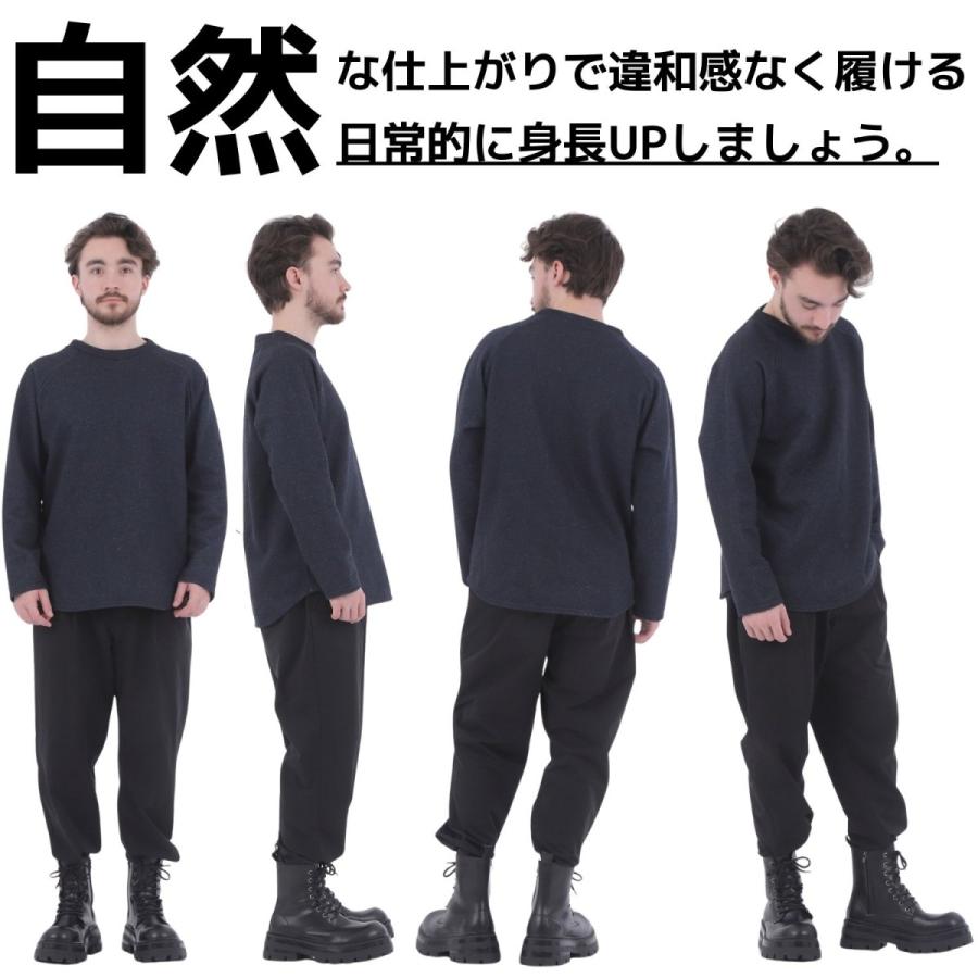 boozd メンズ 10cm身長アップ シークレットブーツ 厚底 革 boozd メンズ 10cm身長アップ シークレットブーツ 厚底 革