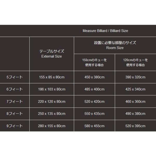 JBS クラシック C-03 ビリヤードテーブル 8フィート 9フィート_5