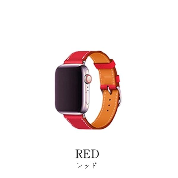 Apple Watch アップルウォッチ ベルト Band series 9 8 7 革 SE 6 5 4