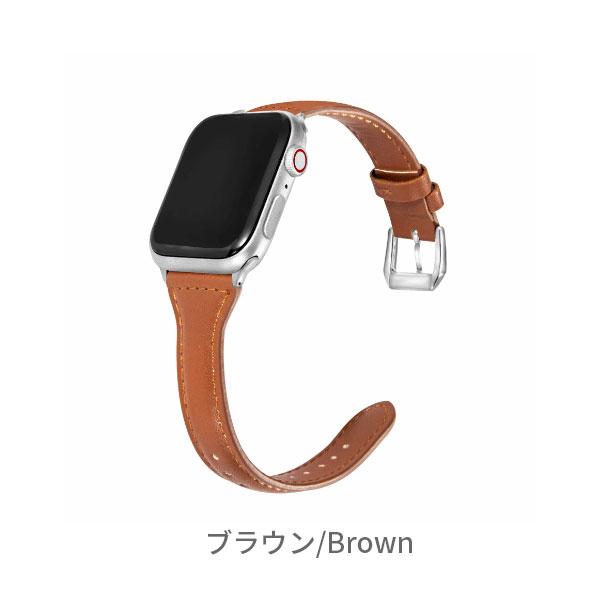 アップルウォッチ ベルト apple watch バンド 9 Ultra 45mm 本革 se おしゃれ applewatch アップルウォッチバンド 40mm 42mm レザー｜leather-world｜09