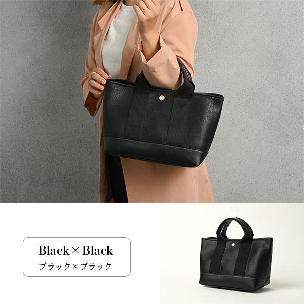 トートバッグ レディース 小さめ A4 ミニ トート マグネット 収納 軽い ポケット ポーチ バッグ 便利 仕切り 大容量 プレゼント 通勤 ブランド PU レザーの画像