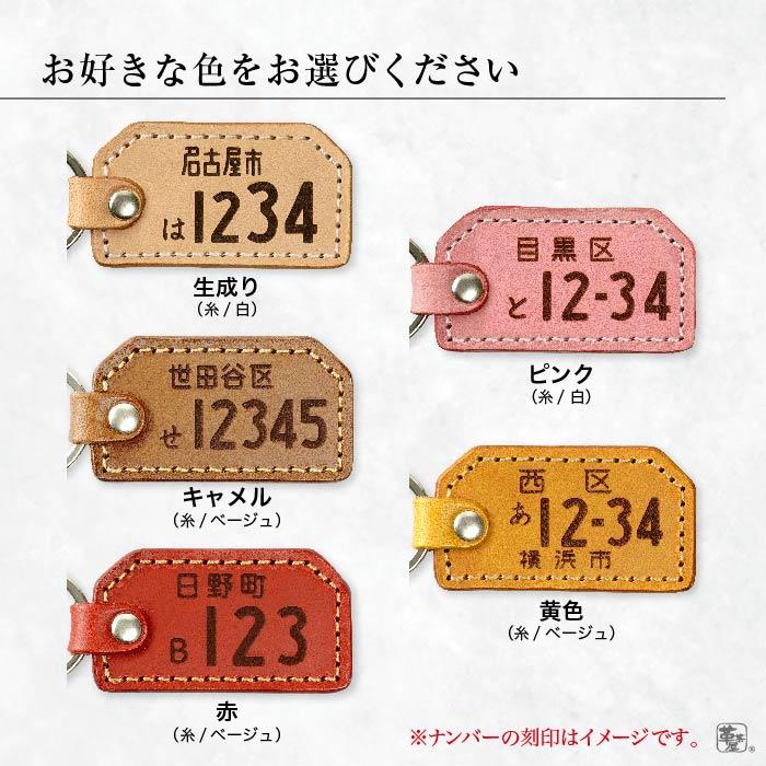 原付 ナンバープレート キーホルダー 敬老の日ギフト 裏面名入れ 即